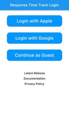 Login button